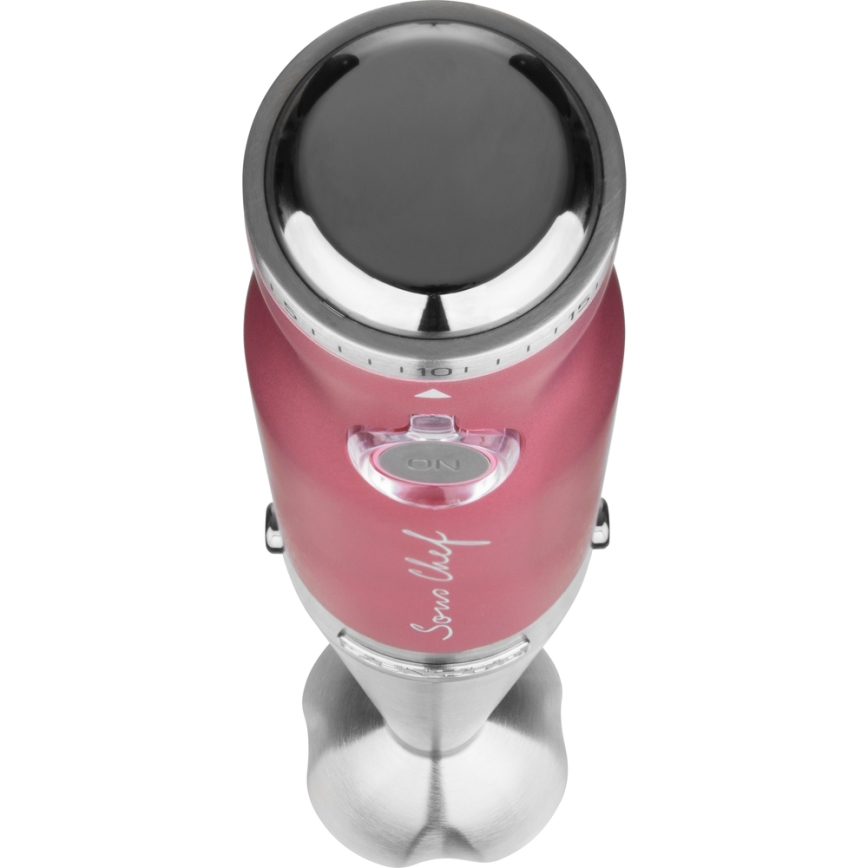 Sencor - Rokas blenderis 4in1 1200W/230V nerūsējošs tērauds/rozā
