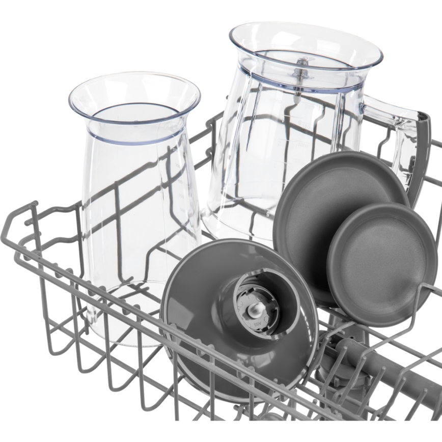 Sencor - Rokas blenderis 4in1 1200W/230V nerūsējošs tērauds/violets