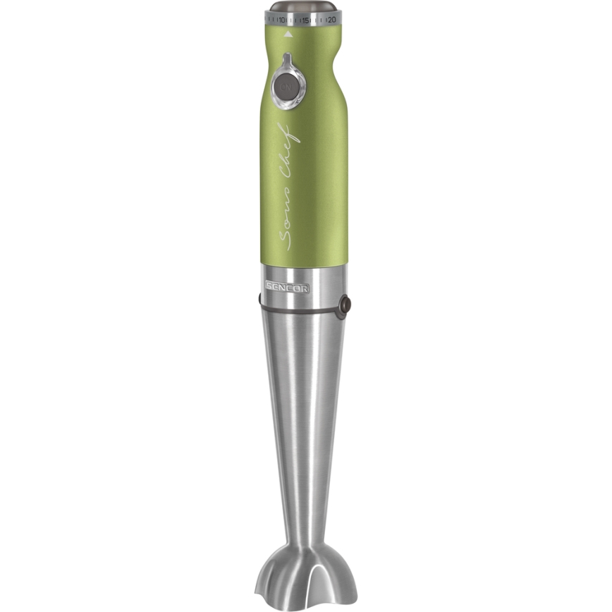 Sencor - Rokas blenderis 4in1 1200W/230V nerūsējošs tērauds/zaļš