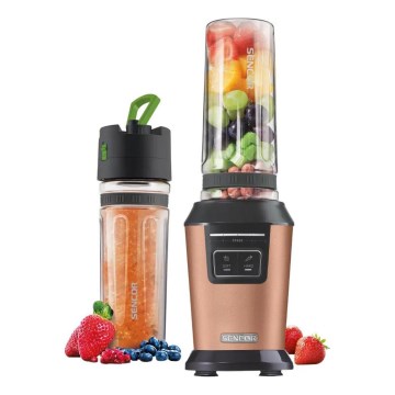 Sencor - Smoothie blenderis ar piederumiem, 800 W/230 V, vara krāsā