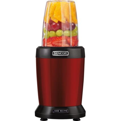 Sencor - Smūtiju nutri blenderis 1000W/230V sarkans