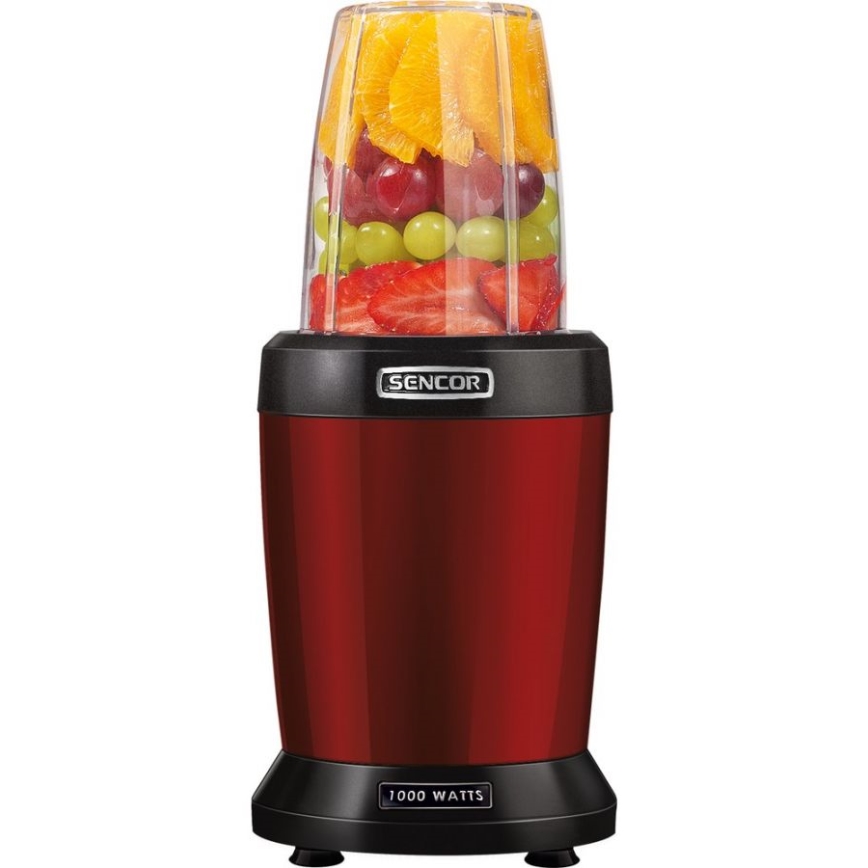 Sencor - Smūtiju nutri blenderis 1000W/230V sarkans