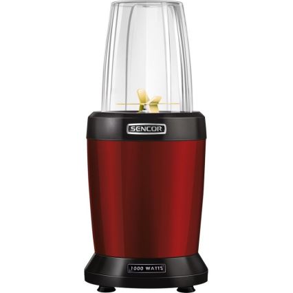 Sencor - Smūtiju nutri blenderis 1000W/230V sarkans