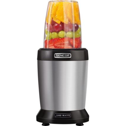 Sencor - Smūtiju nutri blenderis 1000W/230V sudraba