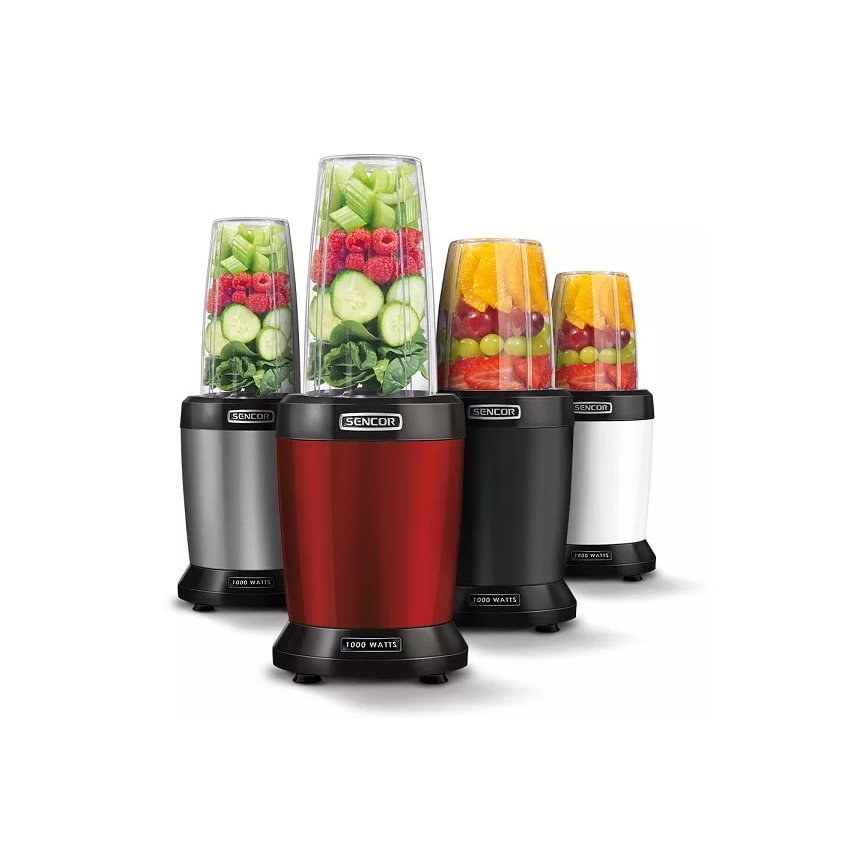 Sencor - Smūtiju nutri blenderis 1000W/230V sudraba