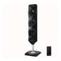 Sencor - Stāvošais ventilators UltraThin 90W/230V melns + tālvadība