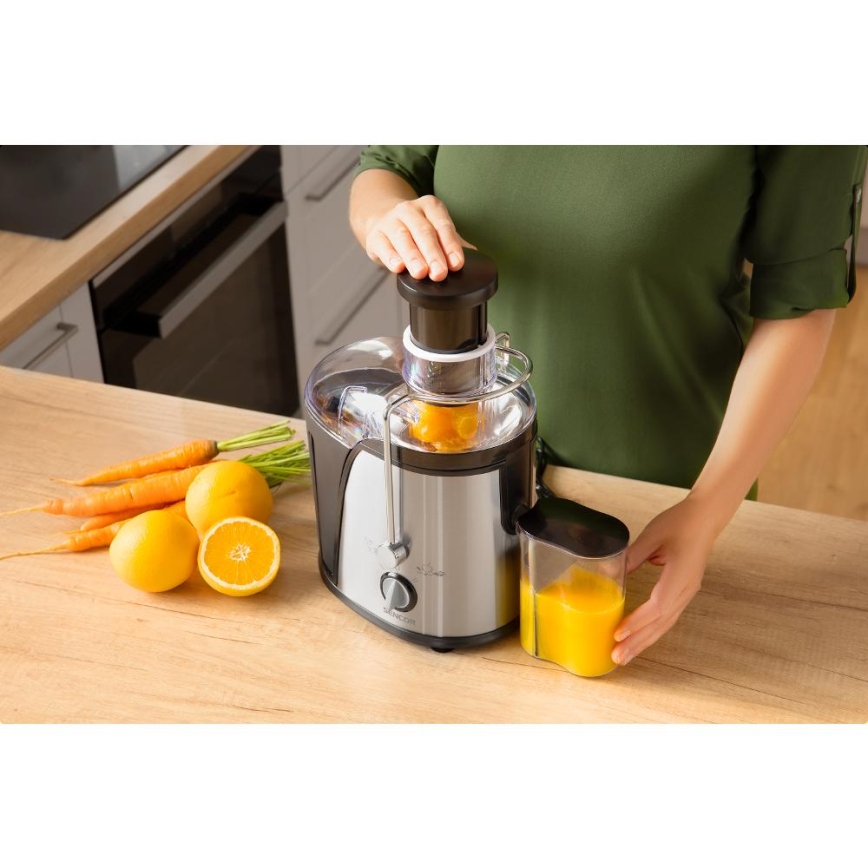 Sencor - Sulu spiede 400W/230V matēts hroms/melns