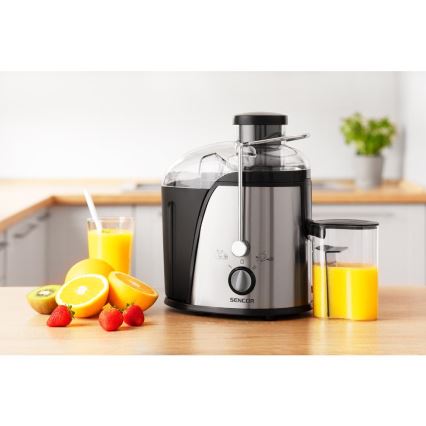 Sencor - Sulu spiede 400W/230V matēts hroms/melns