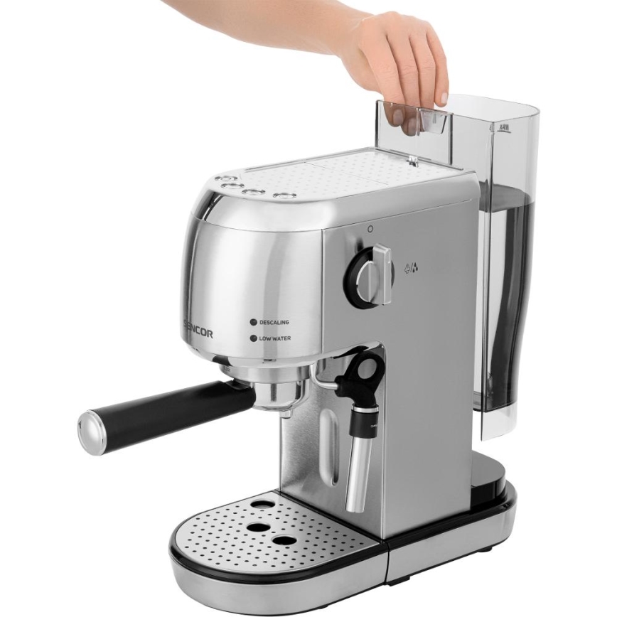 Sencor - Sviras kafijas automāts espresso 1400W/230V