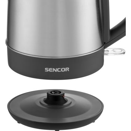 Sencor - Tējkanna 1,2 l 2150W/230V nerūsējošs tērauds