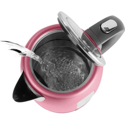 Sencor - Tējkanna 1,7 l 2150W/230V rozā
