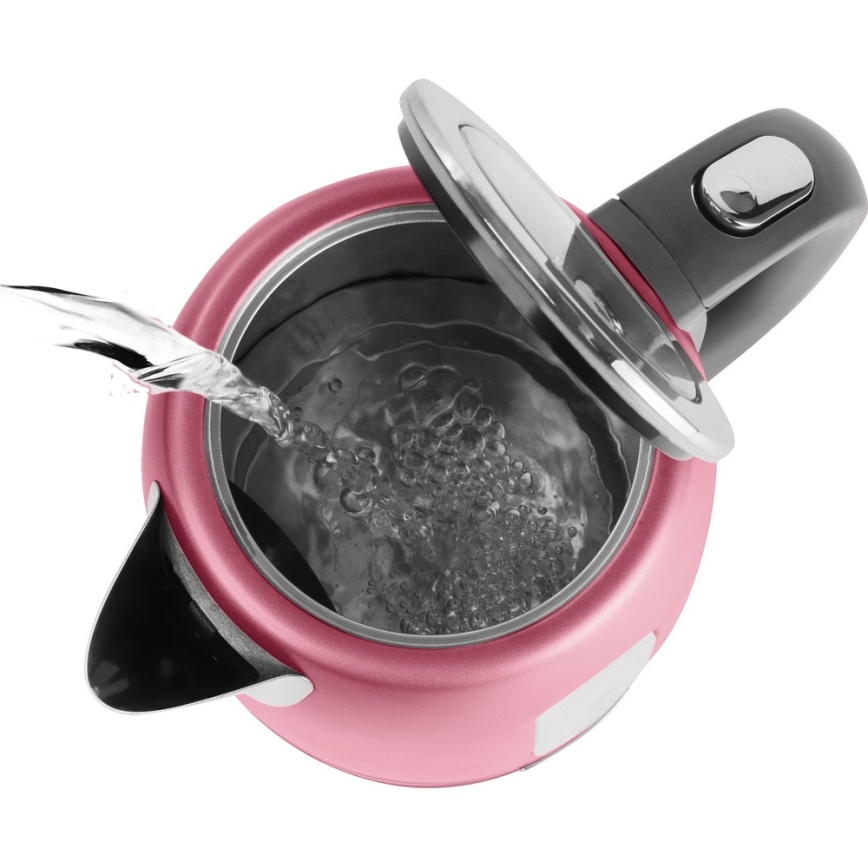 Sencor - Tējkanna 1,7 l 2150W/230V rozā