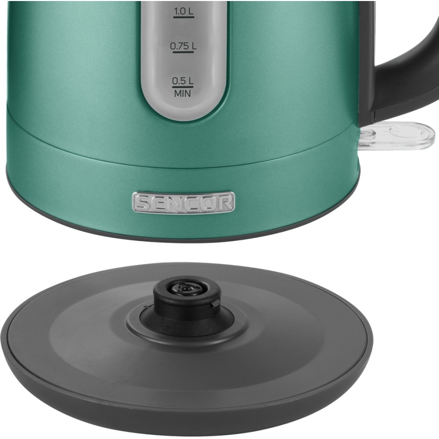Sencor - Tējkanna 1,7 l 2150W/230V tirkīza