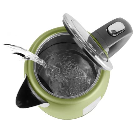 Sencor - Tējkanna 1,7 l 2150W/230V zaļa