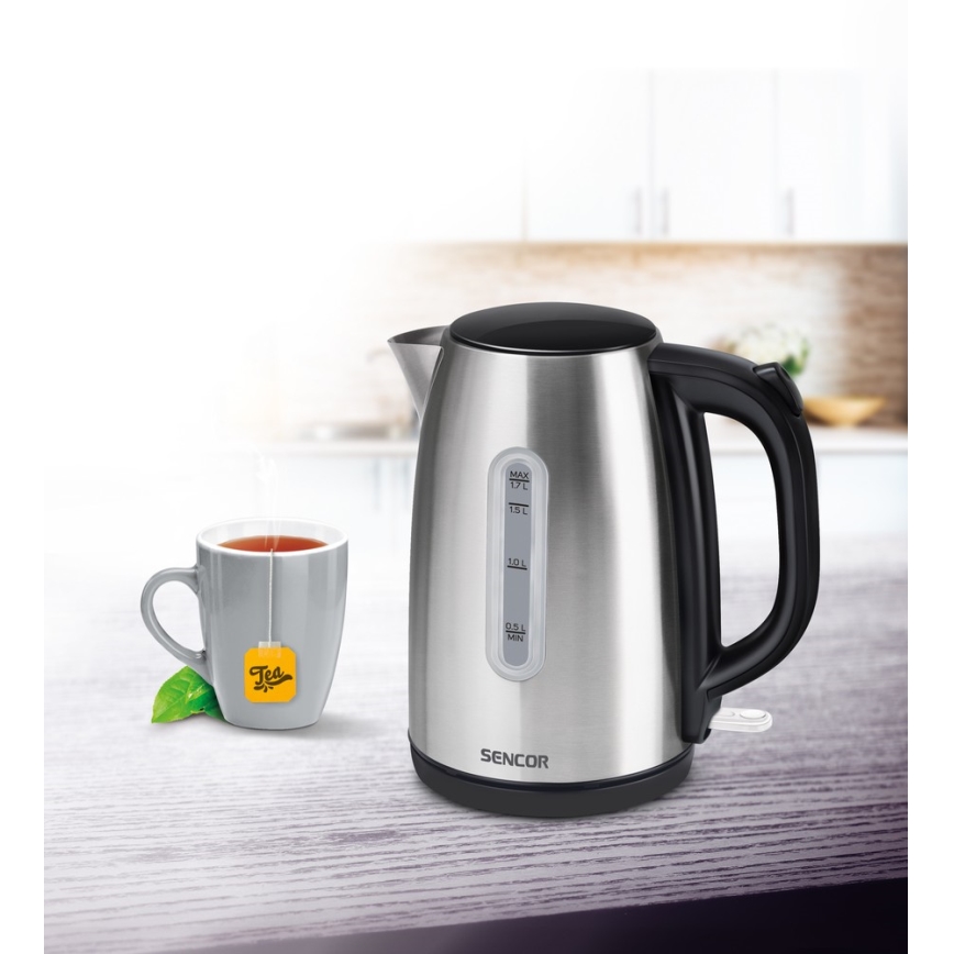 Sencor - Tējkanna 1,7 l 2200W/230V