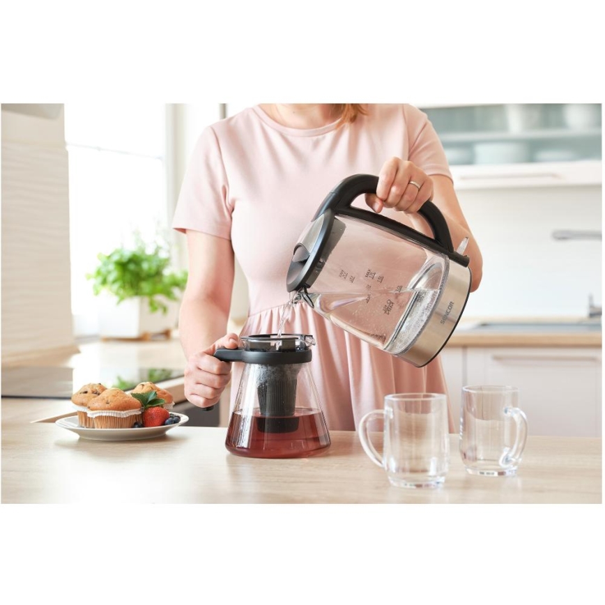 Sencor - Tējkanna 1,7 l 2200W/230V