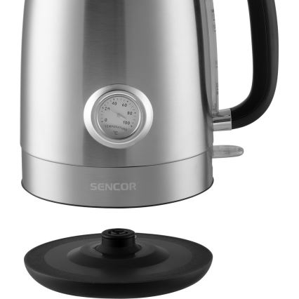 Sencor - Tējkanna 1,7 l 2200W/230V nerūsējošs tērauds