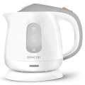 Sencor - Tējkanna 1 l 1100W/230V balta/pelēka