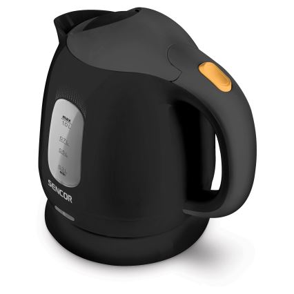 Sencor - Tējkanna 1 l 1100W/230V melna/pelēka