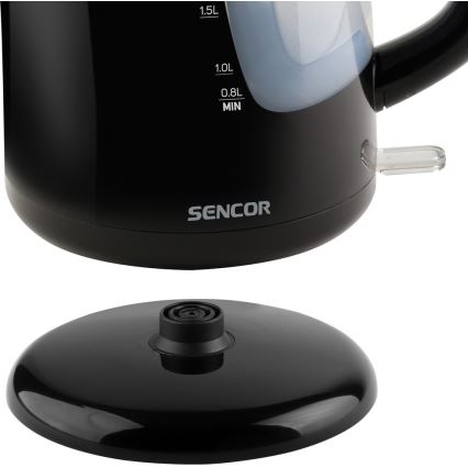 Sencor - Tējkanna 2,5 l 2200W/230V melna