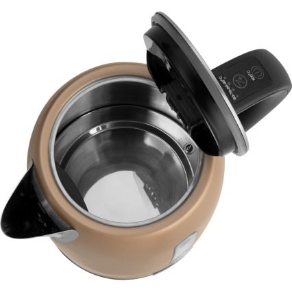 Sencor - Tējkanna ar termoregulāciju 1,7 l 2150W/230V brūna
