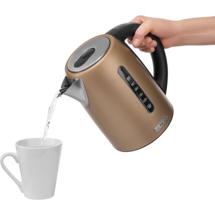 Sencor - Tējkanna ar termoregulāciju 1,7 l 2150W/230V brūna