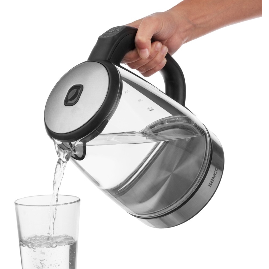 Sencor - Tējkanna ar termoregulāciju un LED apgaismojumu 2 l 2200W/230V