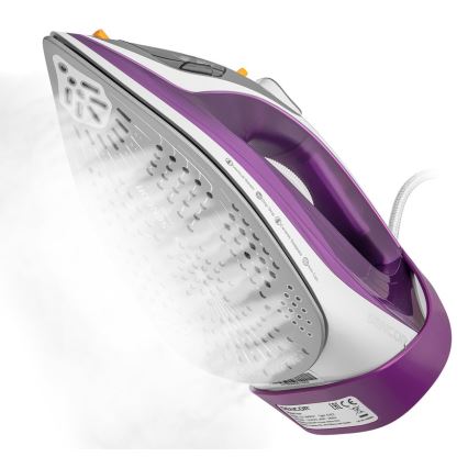 Sencor - Tvaika gludeklis 2400W/230V violets/balts