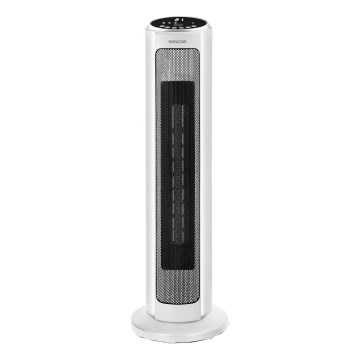Sencor - ventilators ar keramisko sildierīci 2200W/230V Wi‑Fi balts + tālvadība