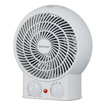 Sencor - ventilators ar sildīšanas elementu 1200/2000 W, 230 V, balts