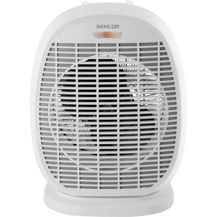 Sencor - Ventilators ar sildīšanas elementu 1200/2000W/230V balts/pelēks