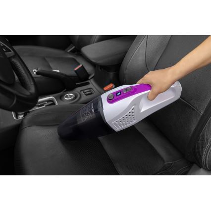 Sencor - Vertikālais putekļu sūcējs ar elektrisko rotējošo birsti 2in1 110W/14,8V 2200 mAh balts