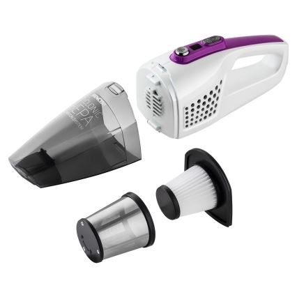 Sencor - Vertikālais putekļu sūcējs ar elektrisko rotējošo birsti 2in1 110W/14,8V 2200 mAh balts