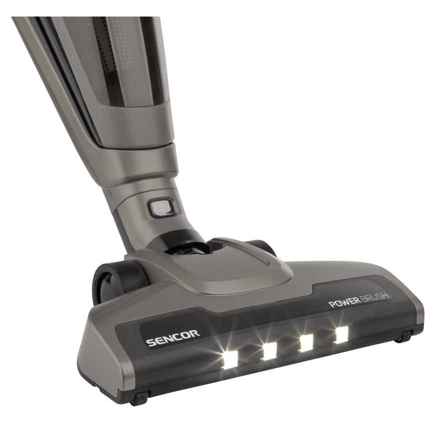 Sencor - Vertikālais putekļu sūcējs 2in1 110W/21,6V 2000 mAh pelēks