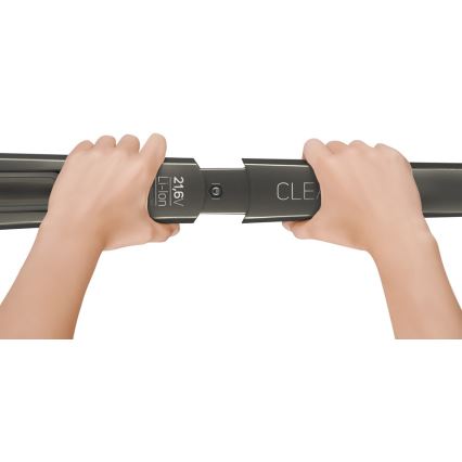 Sencor - Vertikālais putekļu sūcējs 2in1 110W/21,6V 2000 mAh pelēks