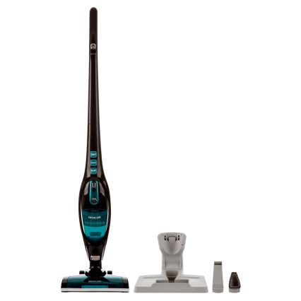 Sencor - Vertikālais putekļu sūcējs ar elektrisko rotējošo birsti 2in1 80W/14,4V 2200 mAh melns/zils