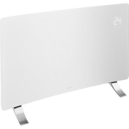 Sencor - Viedais elektriskais tiešsildītājs/konvektors 1200/2400W/230V IP24 Wi-Fi balts