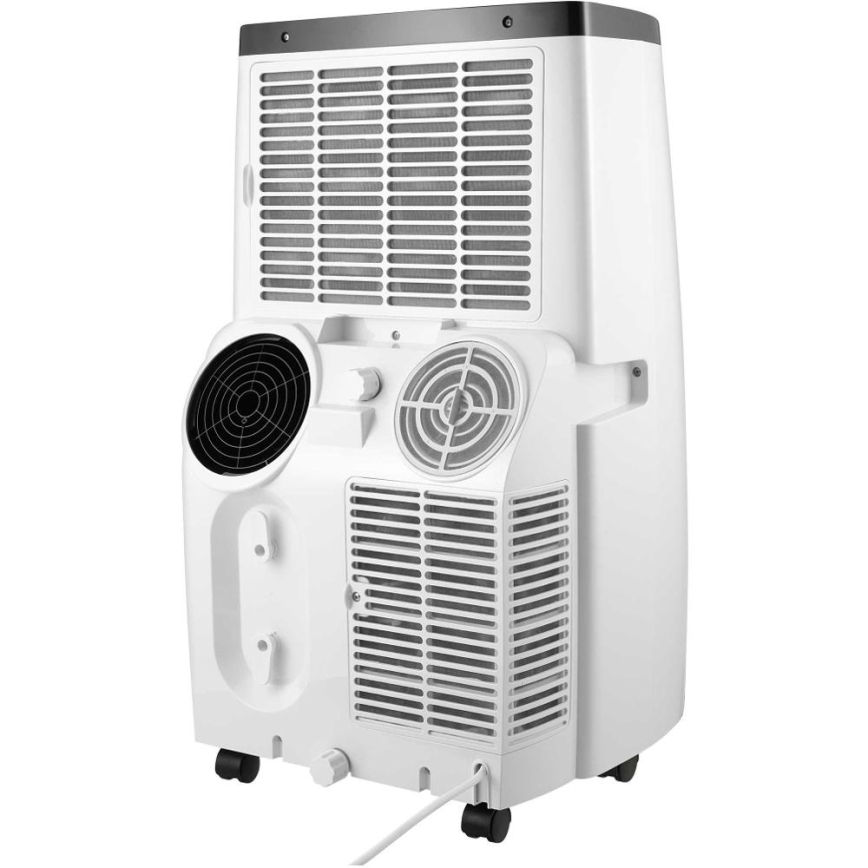 Sencor - Viedais pārnēsājamais gaisa kondicionieris 4 vienā ar pilnu piederumu komplektu 1750W/230V 18000 BTU Wi‑Fi balts + tālvadības pults