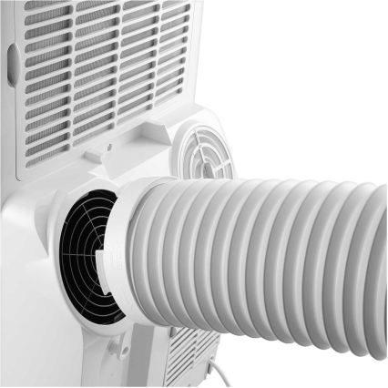 Sencor - Viedais pārnēsājamais gaisa kondicionieris 4 vienā ar pilnu piederumu komplektu 1750W/230V 18000 BTU Wi‑Fi balts + tālvadības pults