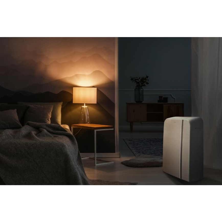 Sencor - Viedais mobilais gaisa kondicionieris 3in1, ieskaitot visus piederumus 1450W/230V 12000 BTU Wi-Fi balta + tālvadības pults