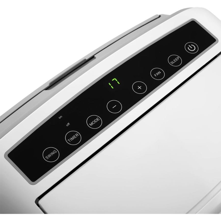 Sencor - Viedais mobilais gaisa kondicionieris 3in1, ieskaitot visus piederumus 1450W/230V 12000 BTU Wi-Fi balta + tālvadības pults