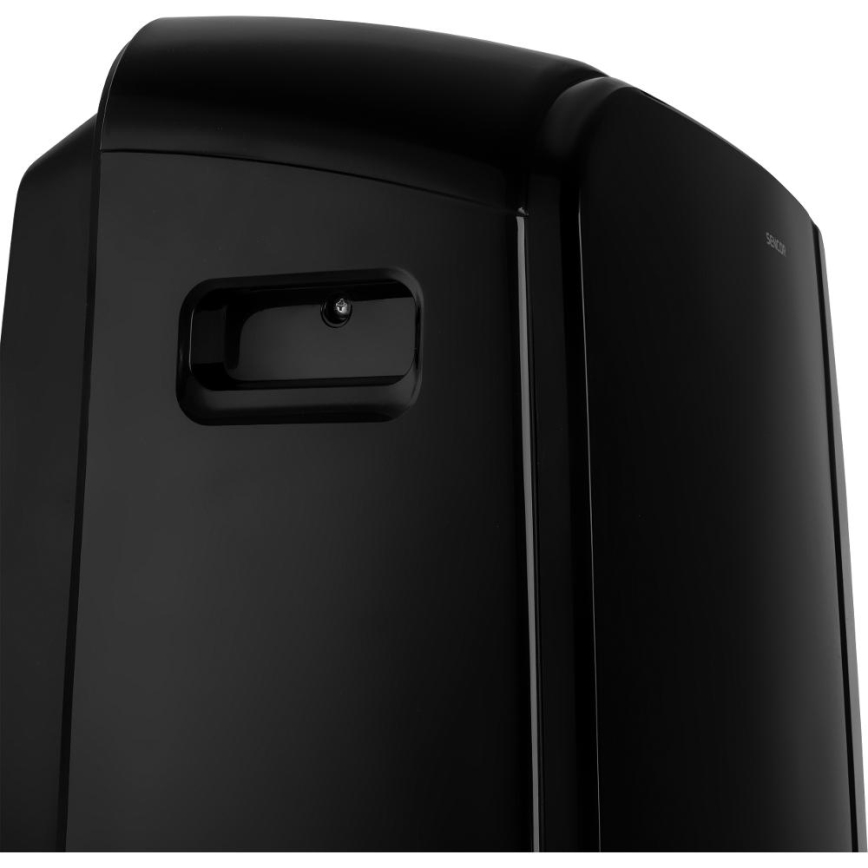 Sencor - Viedais mobilais gaisa kondicionieris 3in1, ieskaitot visus piederumus 1450W/230V 12000 BTU Wi-Fi melna + tālvadības pults