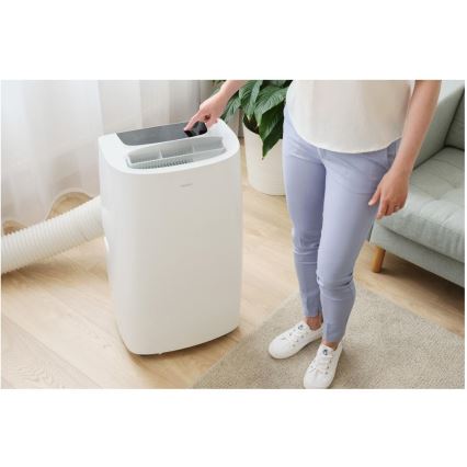 Sencor - Viedais mobilais gaisa kondicionieris 3in1, ieskaitot visus piederumus 1700W/230V 16000 BTU Wi-Fi + tālvadības pults