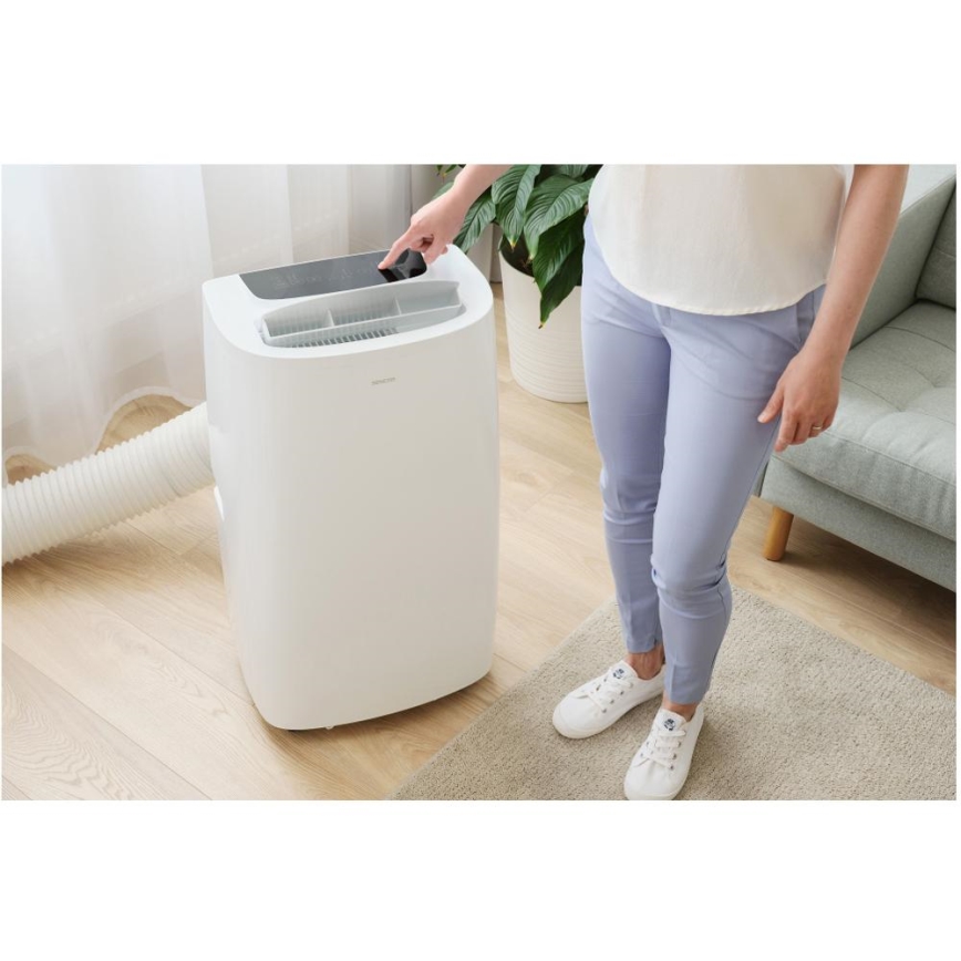 Sencor - Viedais mobilais gaisa kondicionieris 3in1, ieskaitot visus piederumus 1700W/230V 16000 BTU Wi-Fi + tālvadības pults