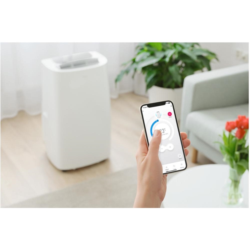 Sencor - Viedais mobilais gaisa kondicionieris 3in1, ieskaitot visus piederumus 1700W/230V 16000 BTU Wi-Fi + tālvadības pults