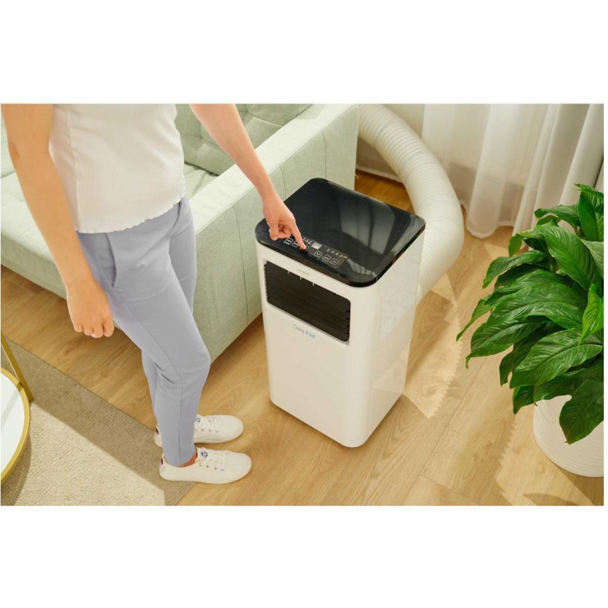 Sencor - Viedais mobilais gaisa kondicionieris 3in1, ieskaitot visus piederumus 805W/230V 8000 BTU Wi-Fi + tālvadības pults