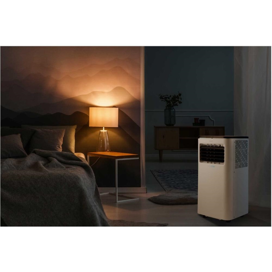 Sencor - Viedais mobilais gaisa kondicionieris 3in1, ieskaitot visus piederumus 805W/230V 8000 BTU Wi-Fi + tālvadības pults