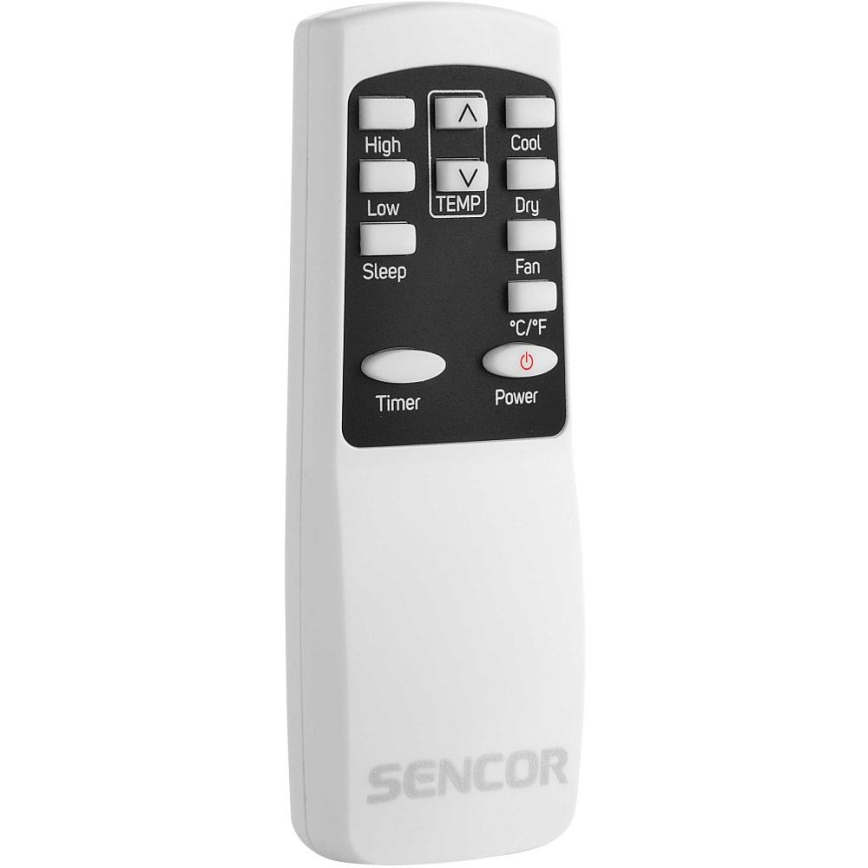 Sencor - Viedais mobilais gaisa kondicionieris 3in1, ieskaitot visus piederumus 805W/230V 8000 BTU Wi-Fi + tālvadības pults