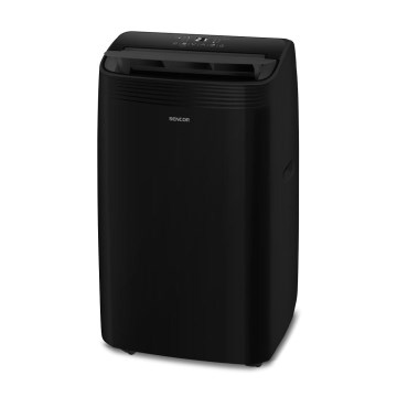 Sencor - Viedais mobilais gaisa kondicionieris iekļauti visi piederumi 900W/230V 9000 BTU Wi-Fi melna + tālvadības pults