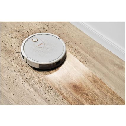 Sencor - Viedais robota putekļu sūcējs ar mopu 2in1 28W/2600 mAh Wi-Fi balta + tālvadības pults